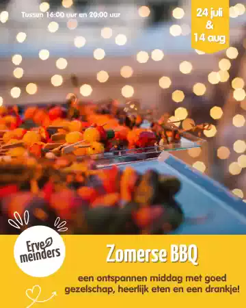 Zomerse BBQ | Erve Meinders BBQ poster, Foto: Carolien Krabbe