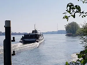 De waterbus in actie. Foto: DagjeWeg.NL