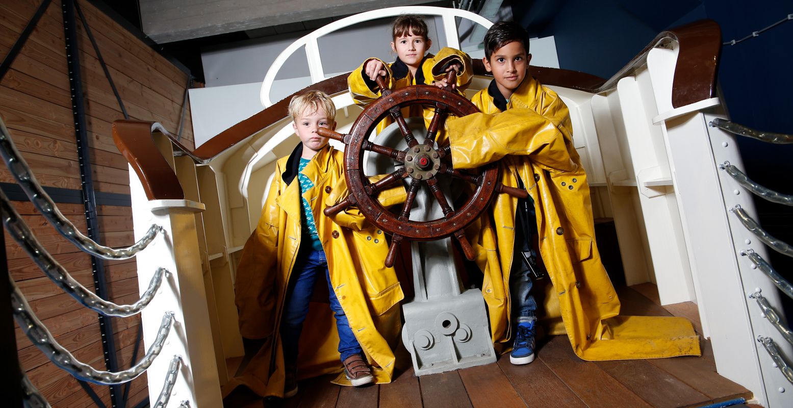 Heb jij het in je om mensen op zee te redden? Foto: Reddingmuseum Dorus Rijkers