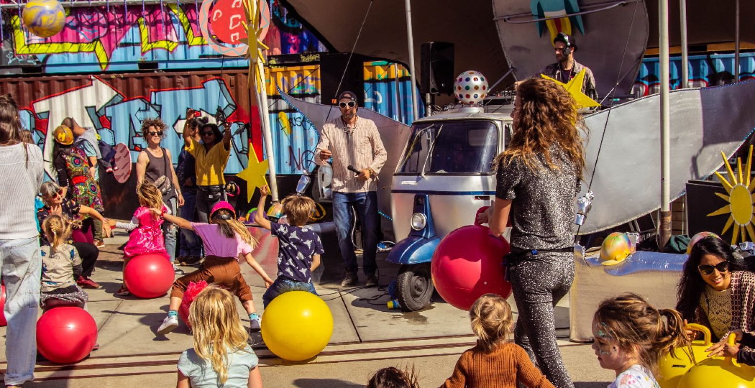 Hemeltjelief is vier dagen een feestje voor kinderen en ouders. Foto: Hemeltjelief!