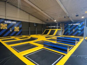 Eindeloos springen op de trampolines! Foto: Jumpsquare