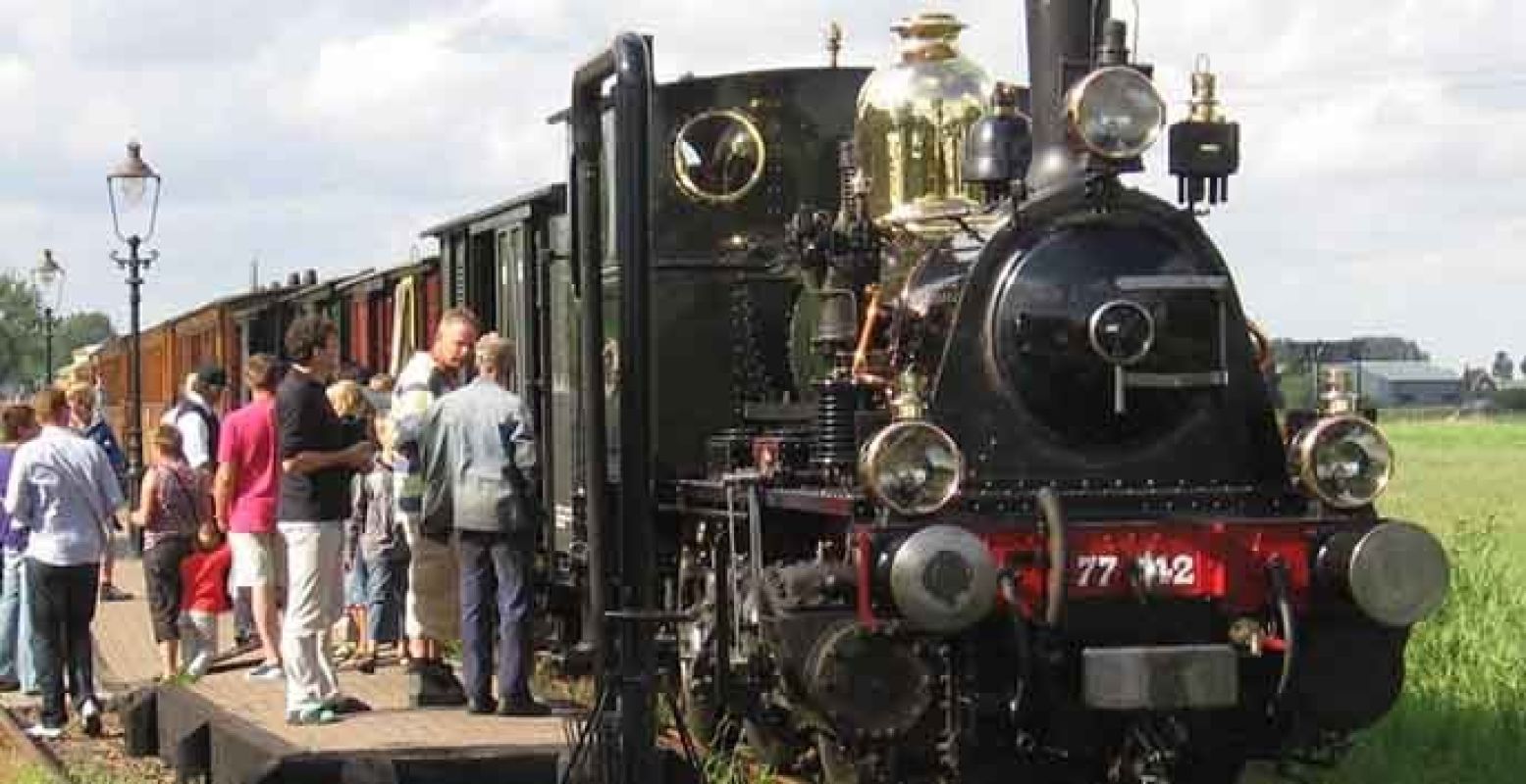 Reis mee, terug de tijd in. Foto: Museumstoomtram.