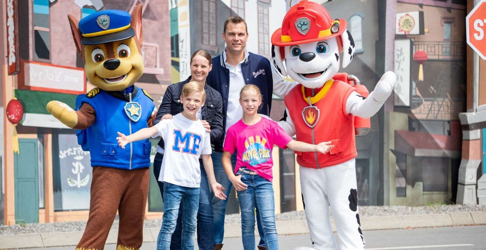 Ontmoet alle hondjes van Paw Patrol in Movie Park Germany. Foto: Movie Park Germany