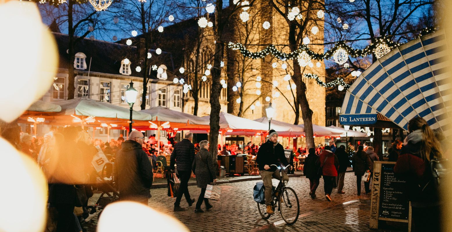 Het Vrijthof is het magische middelpunt van Maastricht. Foto: Maastricht Marketing © Eighty8things.