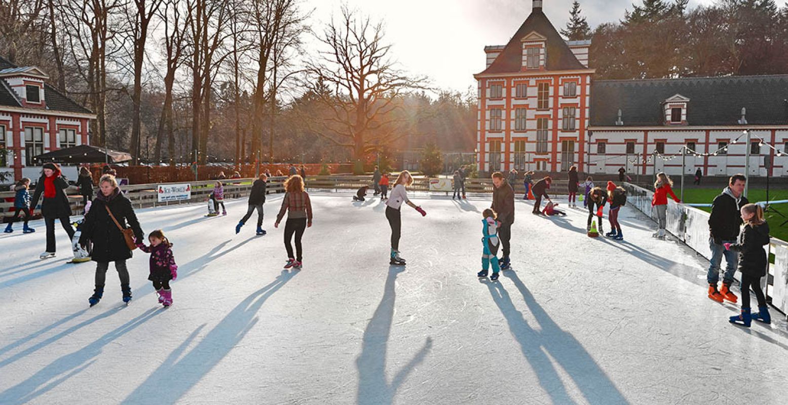 Kom schaatsen bij Paleis Het Loo tijdens Winterpaleis Het Loo. Foto: Hesmerg photography.