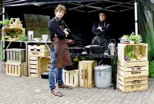 Koken op een fort Foto geüpload door gebruiker Stichting Liniebreed Ondernemen.