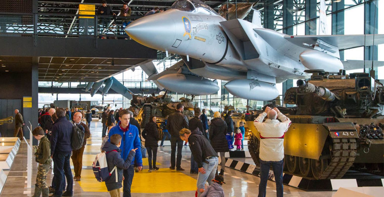 Een leuk uitje voor als het regent - en ook als de zon schijnt - het Nationaal Militair Museum (NMM) in Soest. Foto: Nationaal Militair Museum © Anne Reitsma.