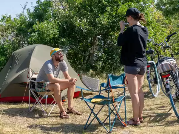 Voor iedereen die er even tussenuit wil. Foto: Duincamping De Lepelaar