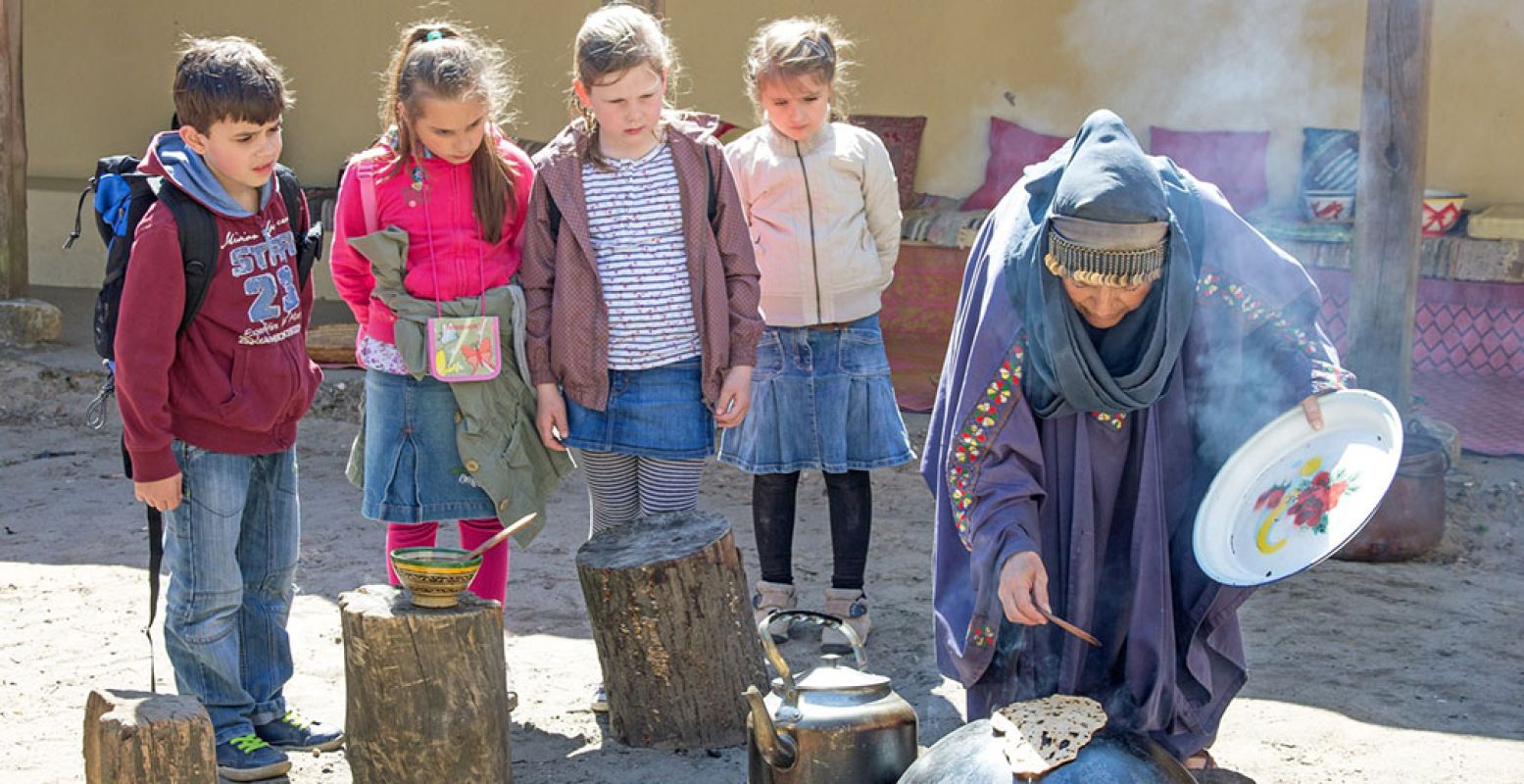 Ontmoet nieuwe culturen en religies in Museumpark Orientalis. Foto: Museumpark Orientalis.