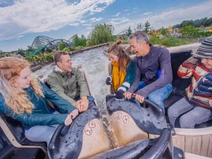 Attracties voor het hele gezin. Foto: Attractiepark Toverland © Kris Van de Sande.