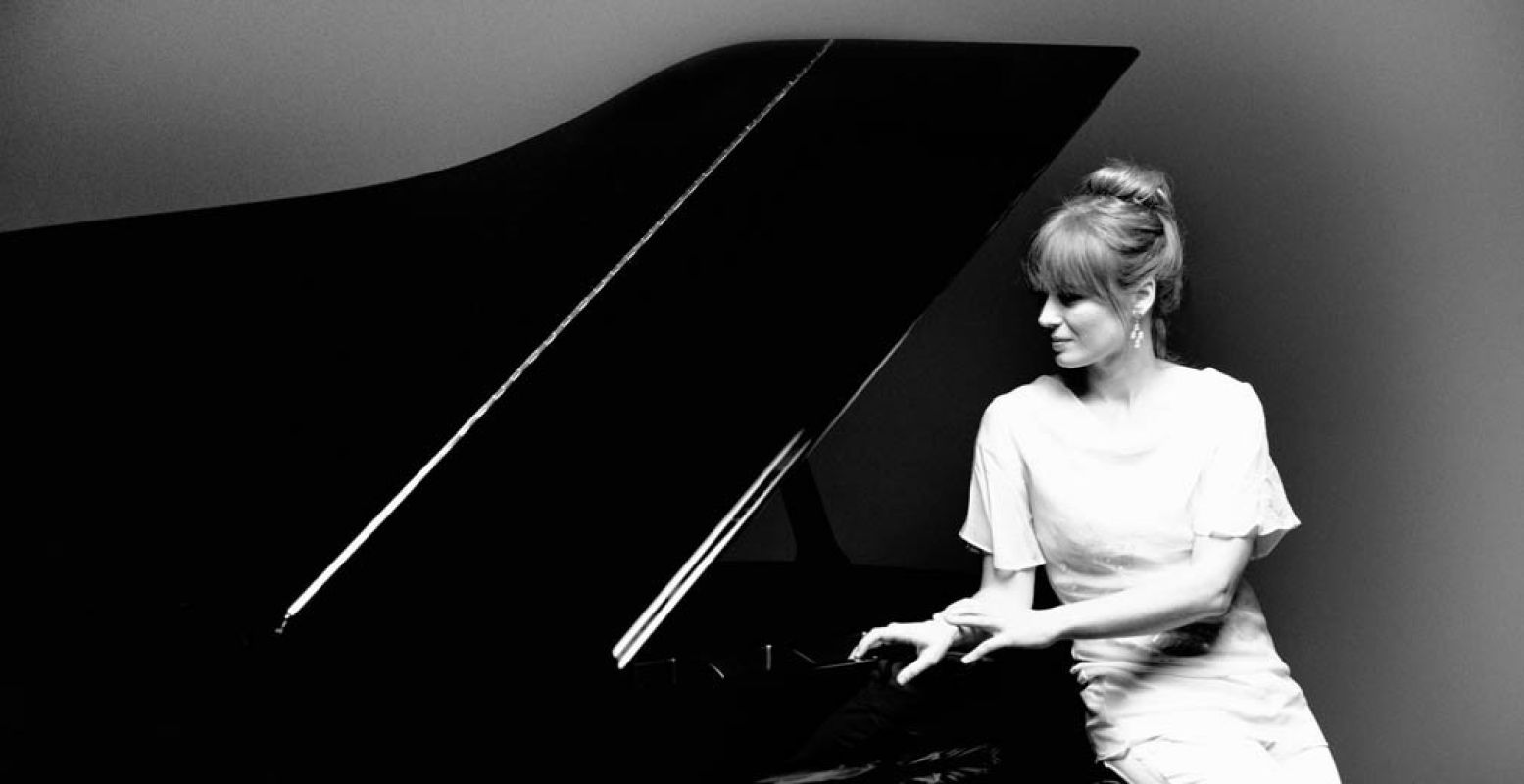 Pianiste Anna Fedorova is artistiek directeur van het IKFE. Foto: Marco Borggreve
