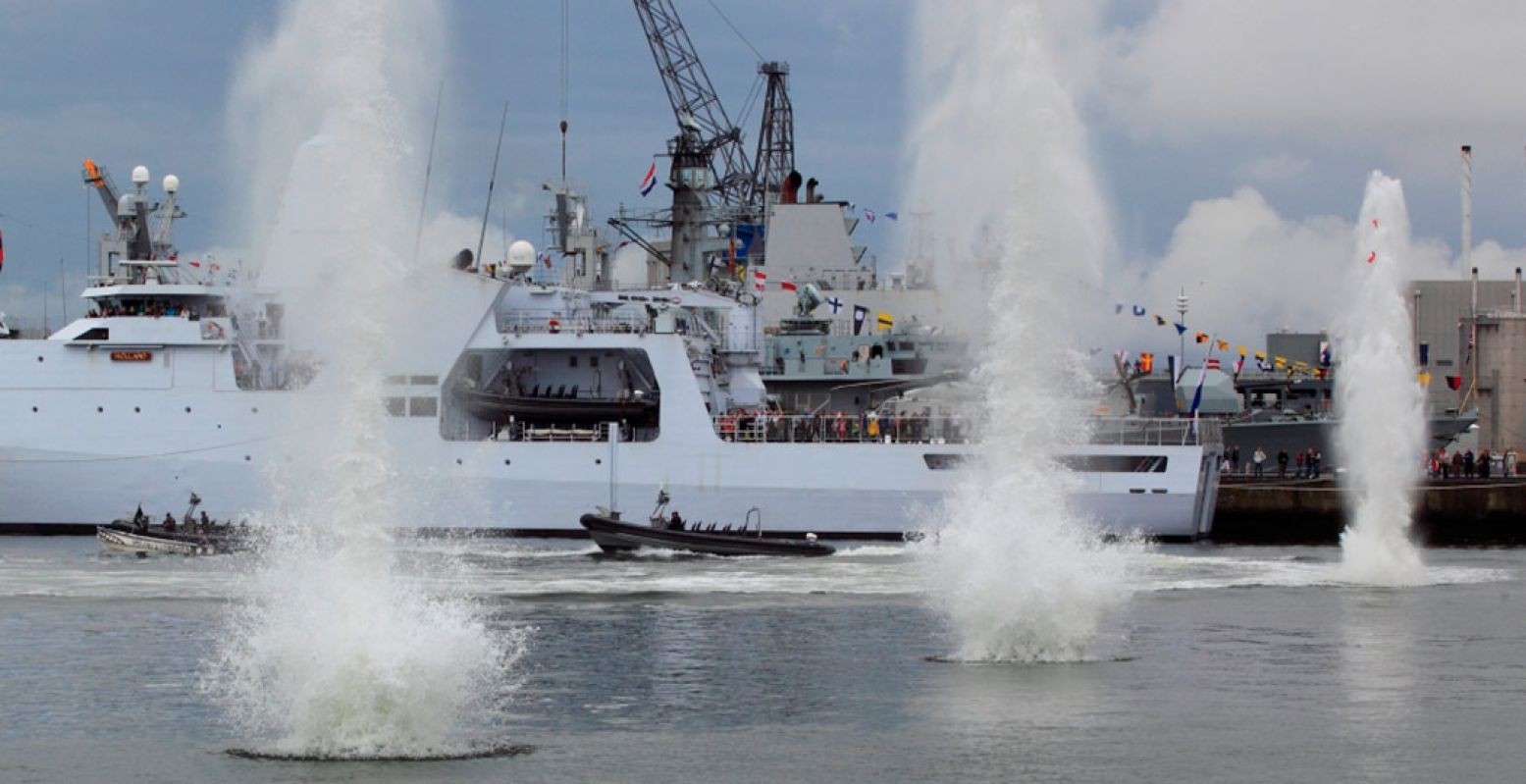 Zie de mariniers aan het werk tijdens de Marinedagen 2022. Foto: Ministerie van Defensie © JvdM