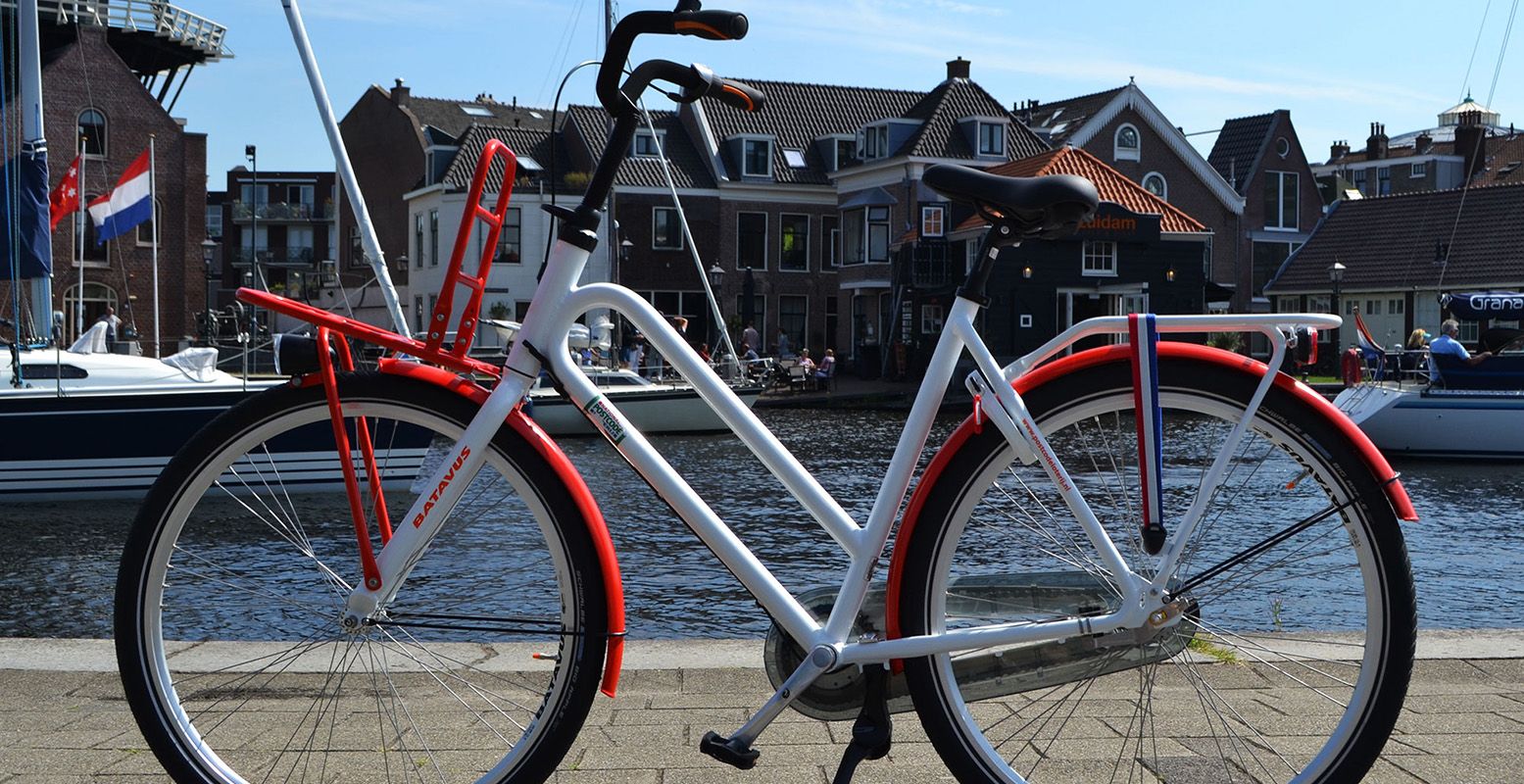 Met een comfortabele fiets door Haarlem. Foto: Bike Tours Haarlem