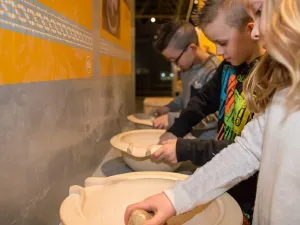 Veel te doen voor kinderen. Foto: Thermenmuseum Heerlen