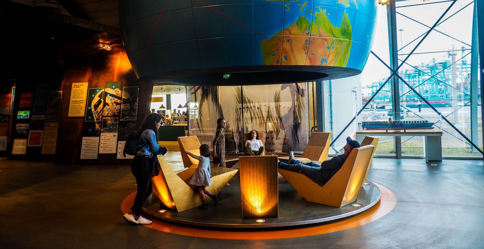 In de interactieve omgeving van FutureLand is altijd wat te beleven. Gratis! Foto: DagjeWeg.NL