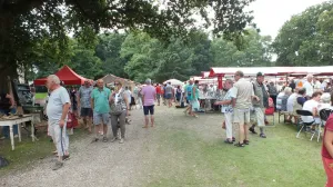 Grote Openlucht Snuffelmarkt in Veldhoven fotograaf: van aerle bv