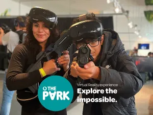 Ready voor een missie in virtual reality? Foto: The Park Playground