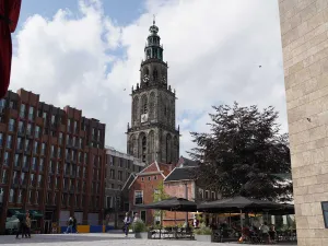 Martinitoren Beklimmen Groningen Hij torent overal bovenuit. Foto: AndrÃ© LÃ¶wenthal