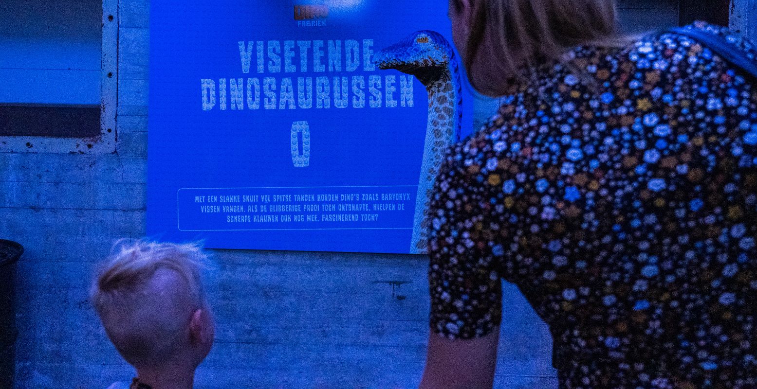 Ontdek van alles over dino's op het Tijdpad. Foto: De Dino Fabriek © Mira Meijer