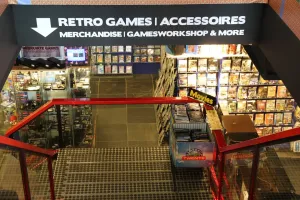 Je duikt zo het gamewalhalla in.  Foto: Gameshop Twente ©