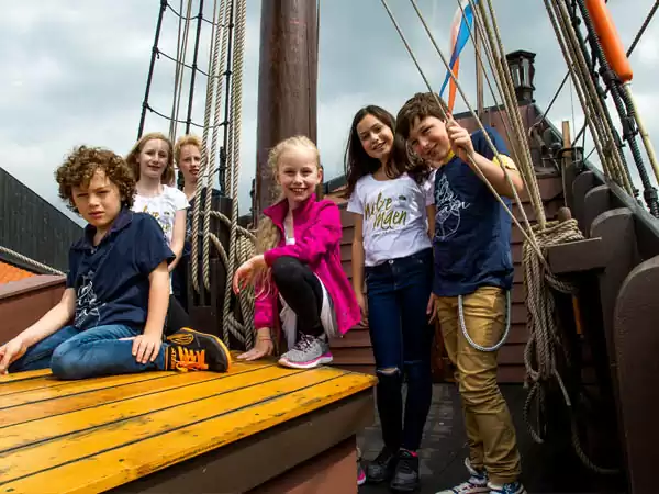 Leuk en leerzaam voor kids. Foto: De Halve Maen. Leuk en leerzaam voor kids. Foto: De Halve Maen.