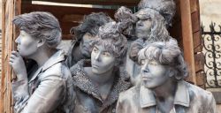 Bekijk levende standbeelden tijdens het NK Living Statues