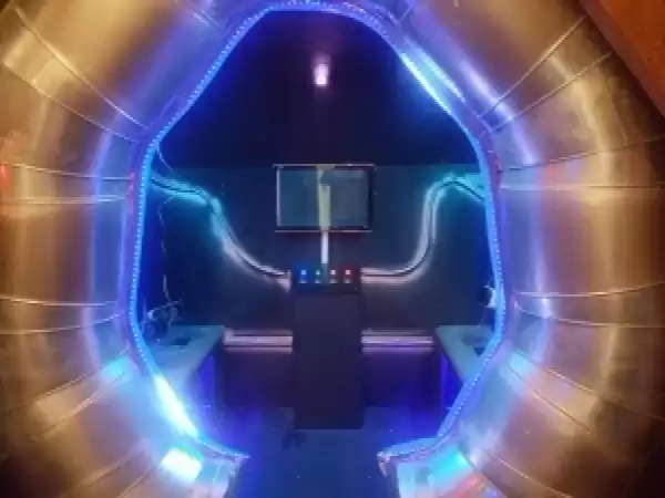 Durf je een in een andere realiteit te stappen? Foto: VR Escape Room Time.
