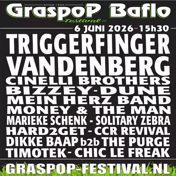 Graspop Festival Baflo 2026 Foto: Francis Luesink