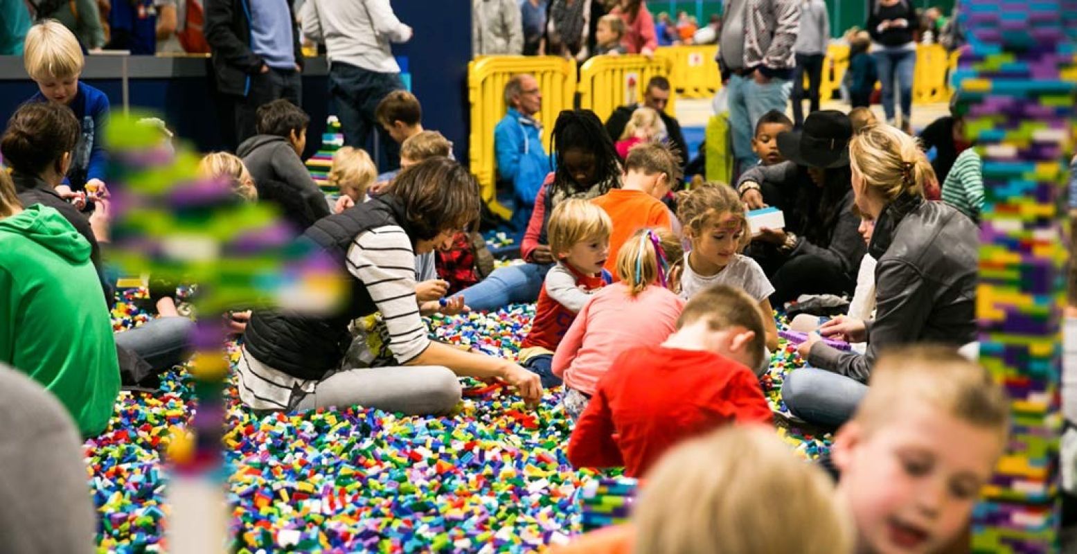 Eindeloos bouwen tijdens LEGO World.