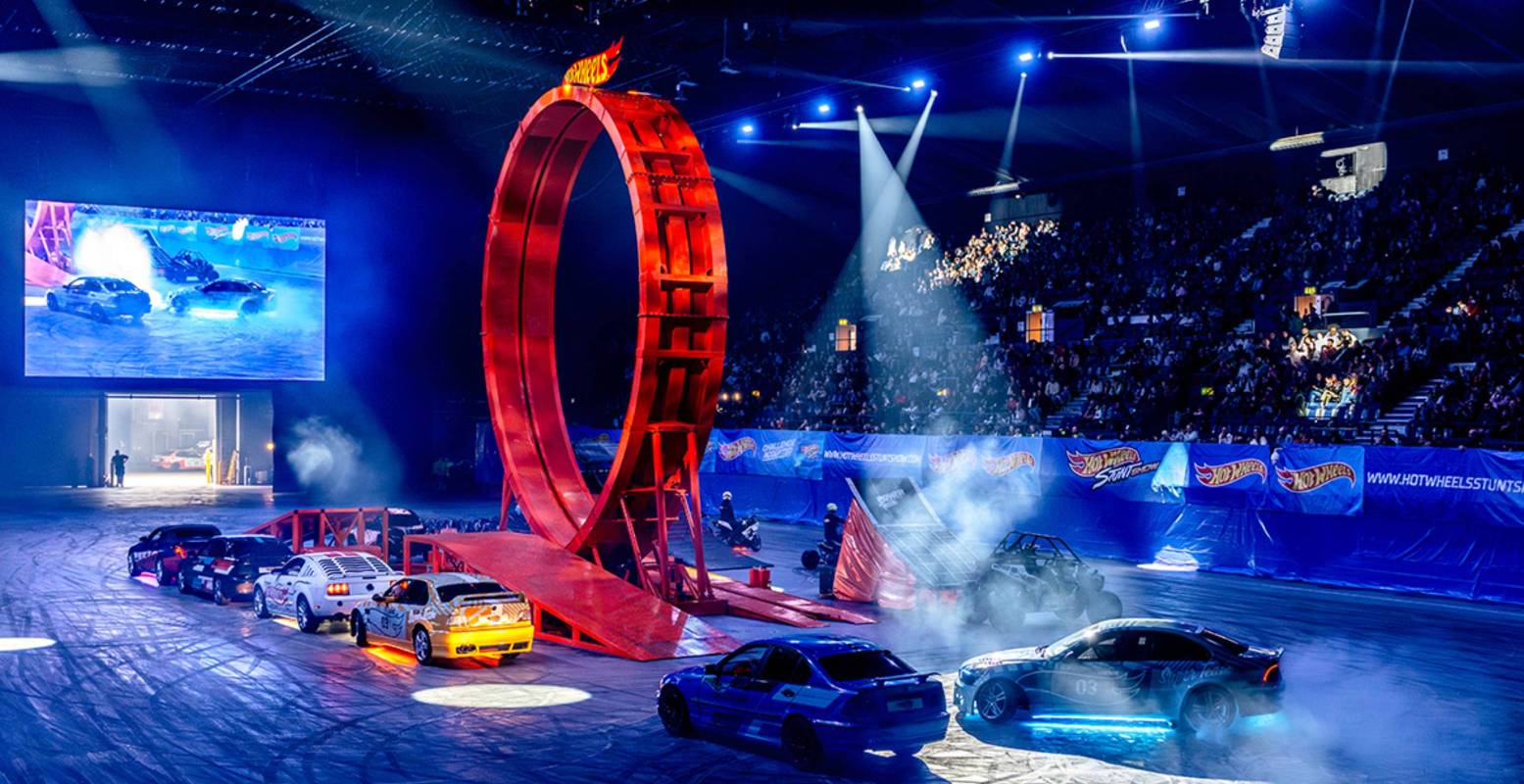 Deze show houd je van begin tot eind in spanning. Foto: Hot Wheels Stunt Show ©