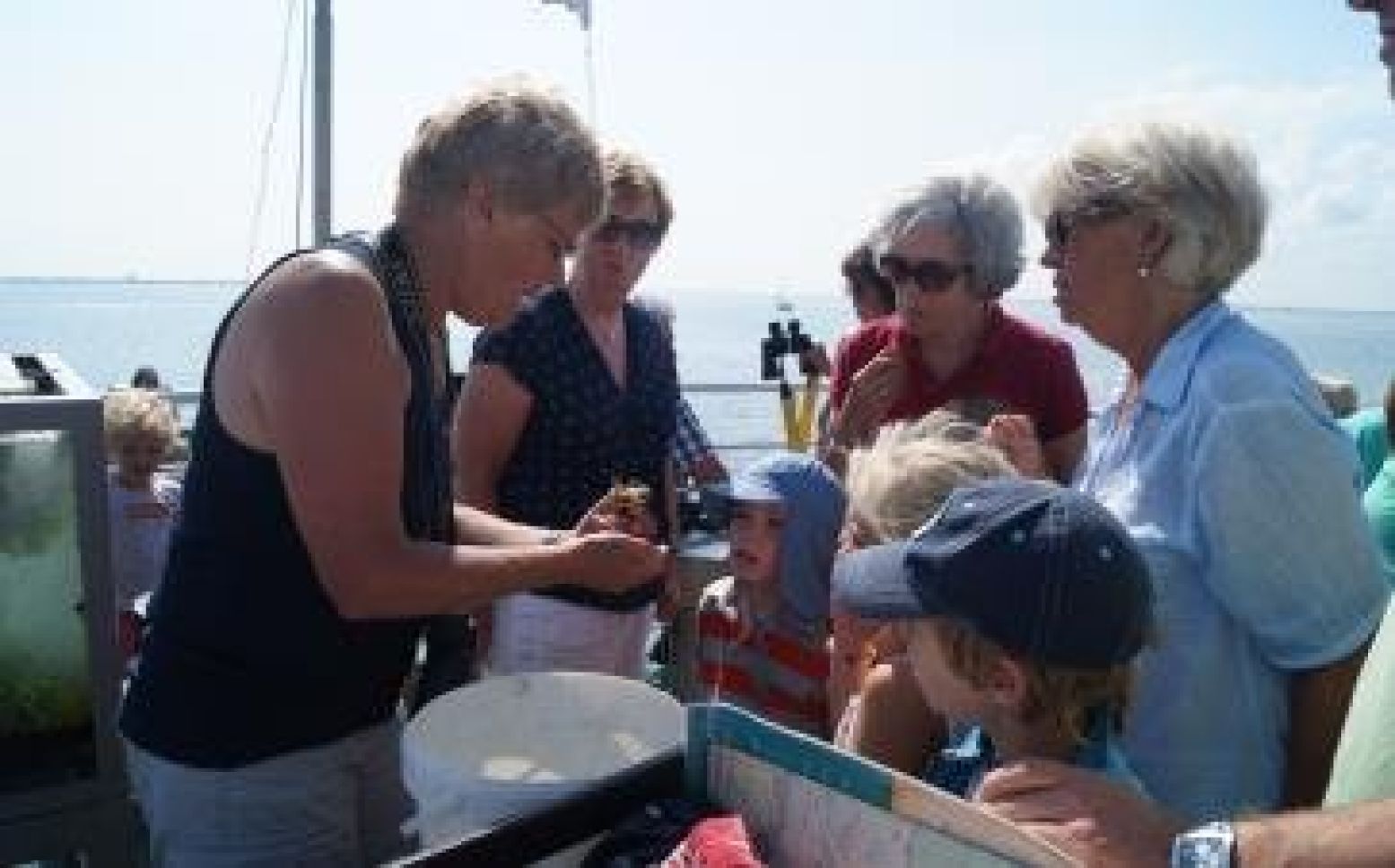 IVN-gids Nicoline weet alles over het leven in de Oosterschelde. Foto: Redactie DagjeWeg.NL