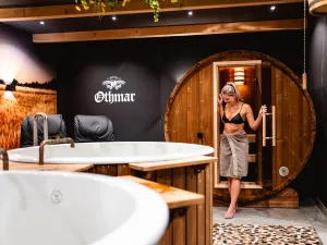De sauna, genieten! Foto: © Artica