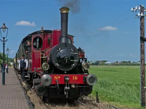 De Museumstoomtram. Foto: Museumstoomtram Hoorn-Medemblik.