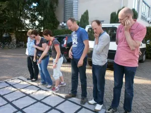 Los opdrachten op in de stad. Foto: Stad Unique.