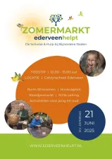 Zomermarkt Ederveen Helpt De Schutse en HBN Foto: Rudy van der Zande