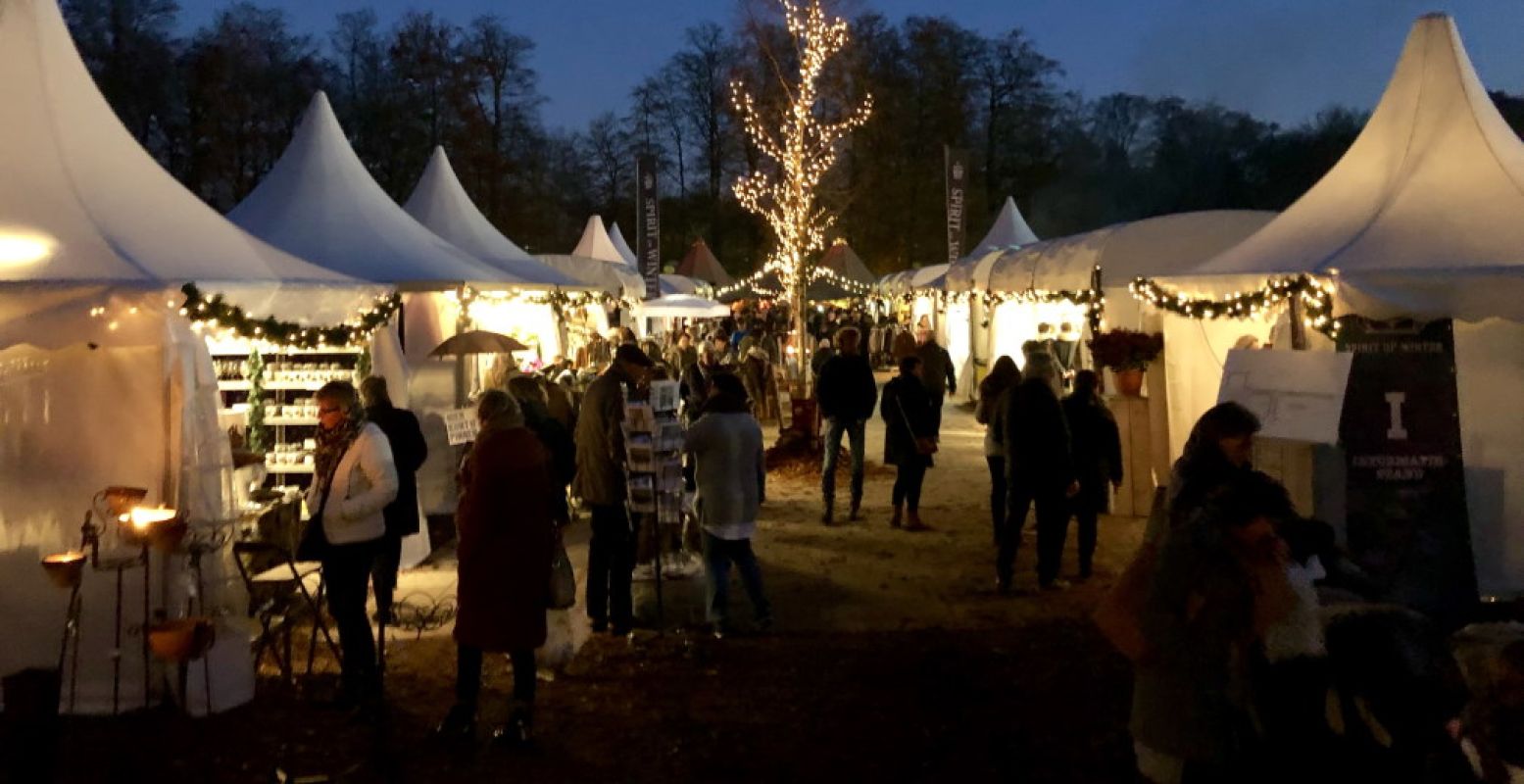 Kom in de kerststemming op deze betoverende buitenfair. Foto: Spirit of Winter.