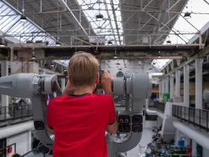 Bekijk allerlei gave machines. Foto: Oyfo Techniekmuseum