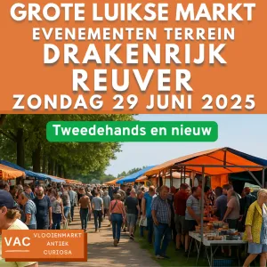 Grote Luikse Markt - Drakenrijk Reuver Organisatie Bureau VAC Foto: D. Claassen
