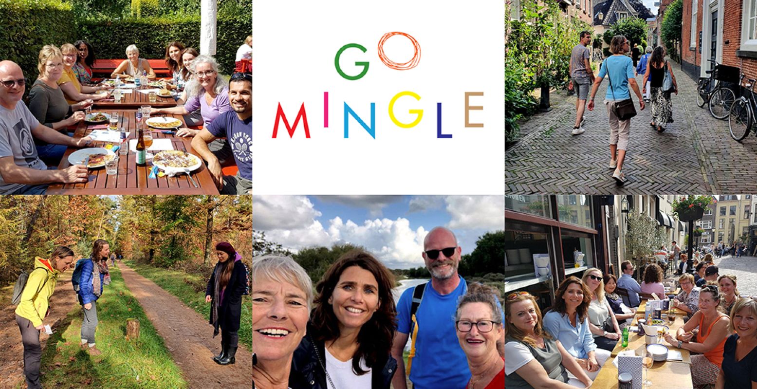 Vind via Go mingle iemand om een dagje mee uit te gaan. Foto: Go mingle