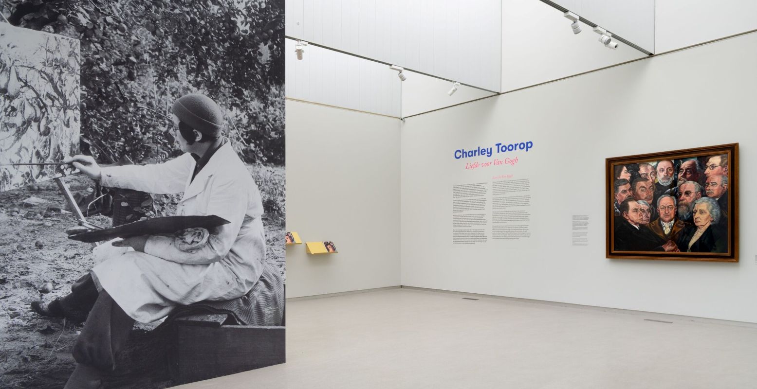 In de schilderijen zie je de 'rauwe randen' van de samenleving. Foto: Kröller-Müller Museum In de schilderijen zie je de 'rauwe randen' van de samenleving. Foto: Kröller-Müller Museum