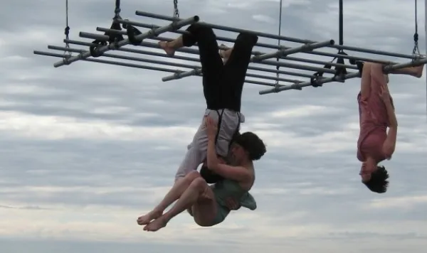 Theater hoog in de lucht