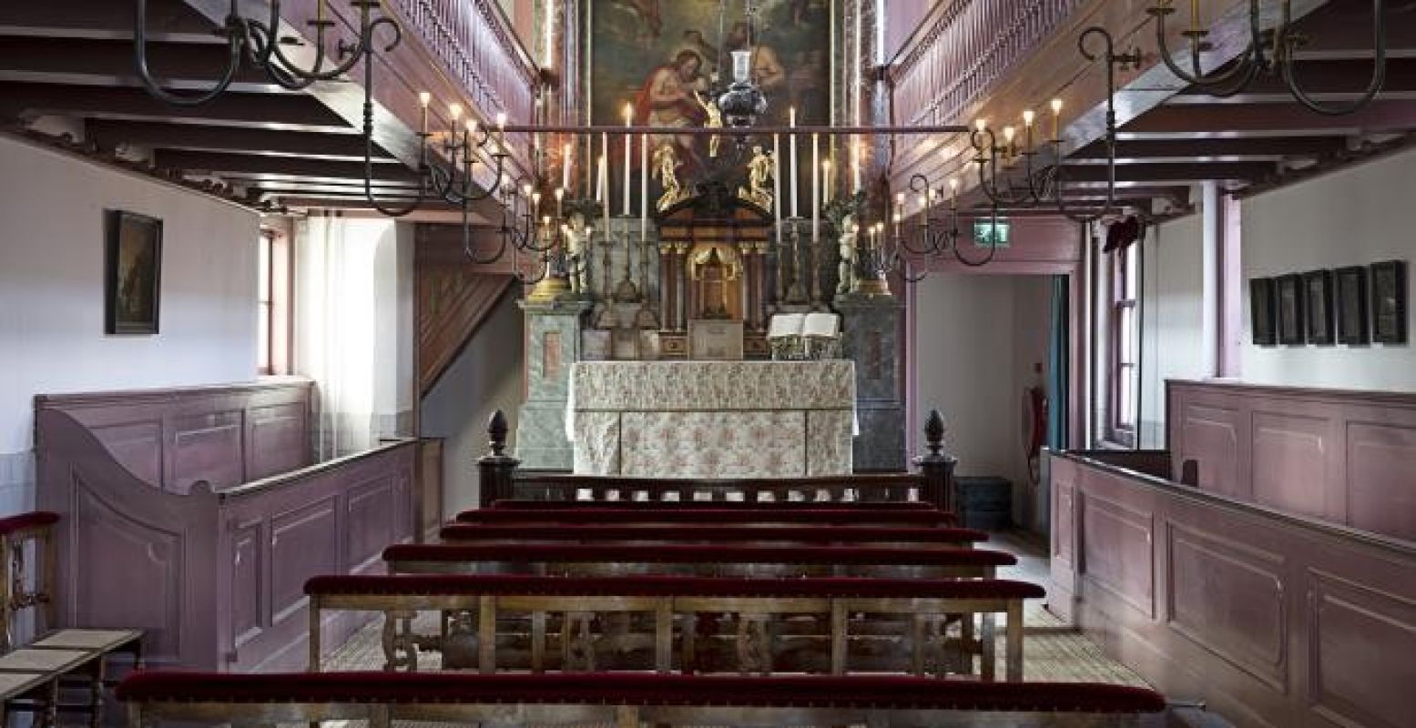 De zolderkerk. Foto: Arjan Bronkhorst