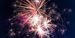 Wintervuurwerk Scheveningen