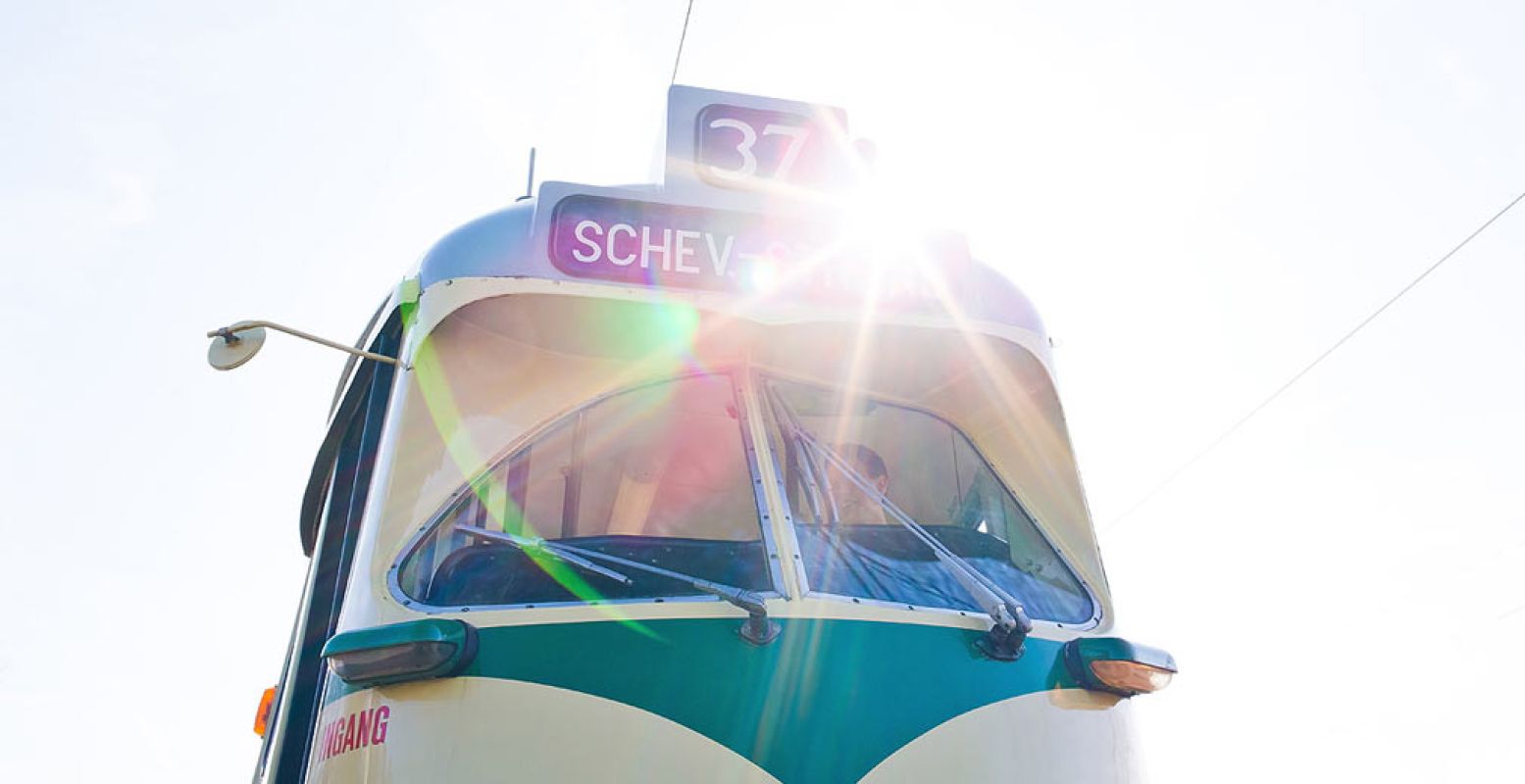 Hop on de Tourist Tram. Foto: Maurice Haak, Den Haag Marketing