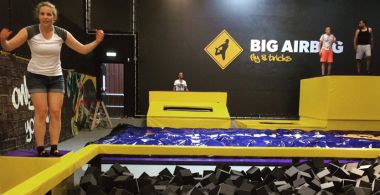 Springen als een kind in Jumpsquare
