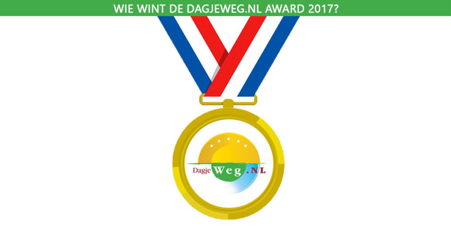 Wie wint de  DagjeWeg.NL Award 2017 ?