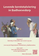 Levende Kerststalviering in Badhoevedorp Foto: Wilma van AndelFoto geüpload door gebruiker.