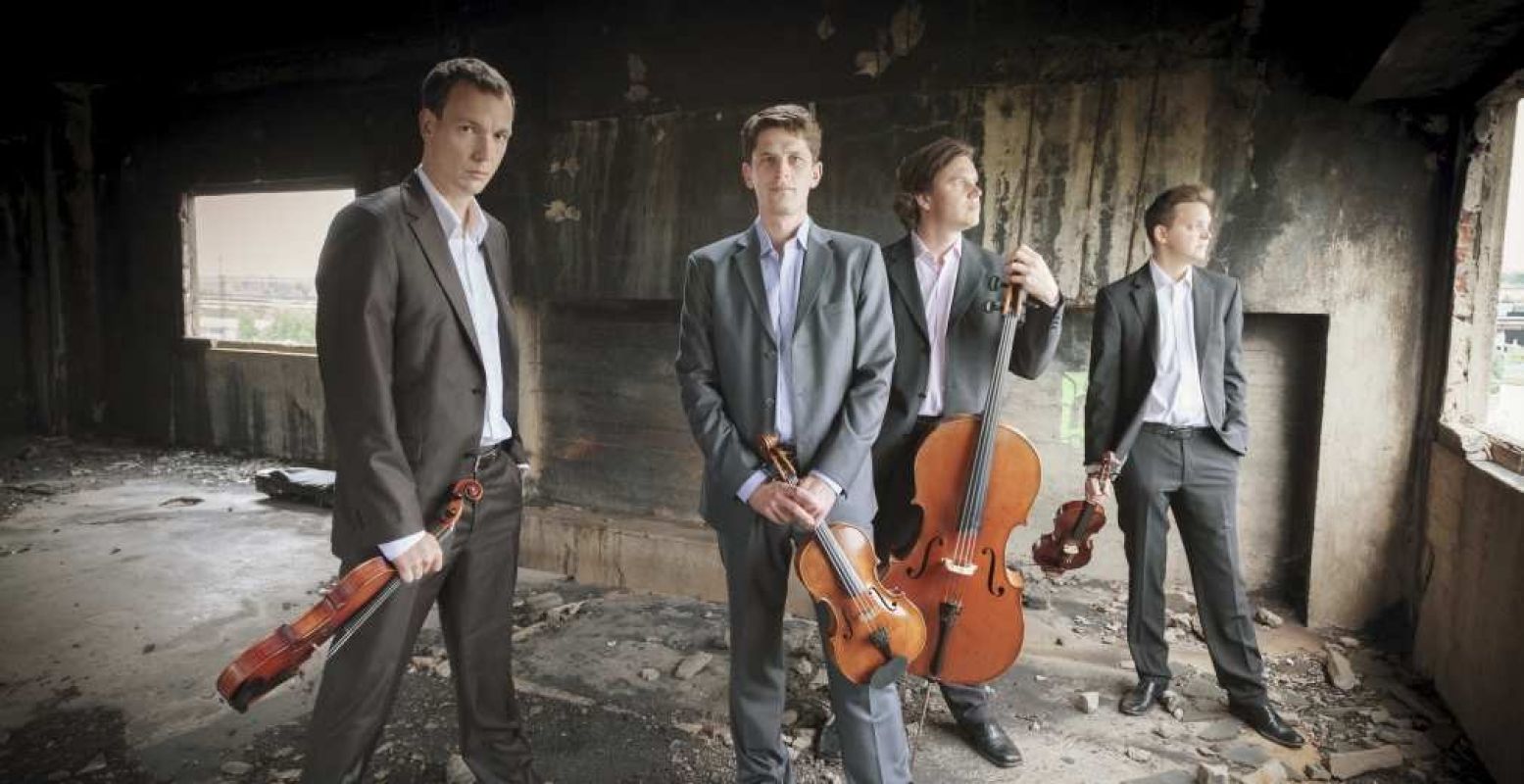 Het Bennewitz Quartet. Foto: Kamil Ghais