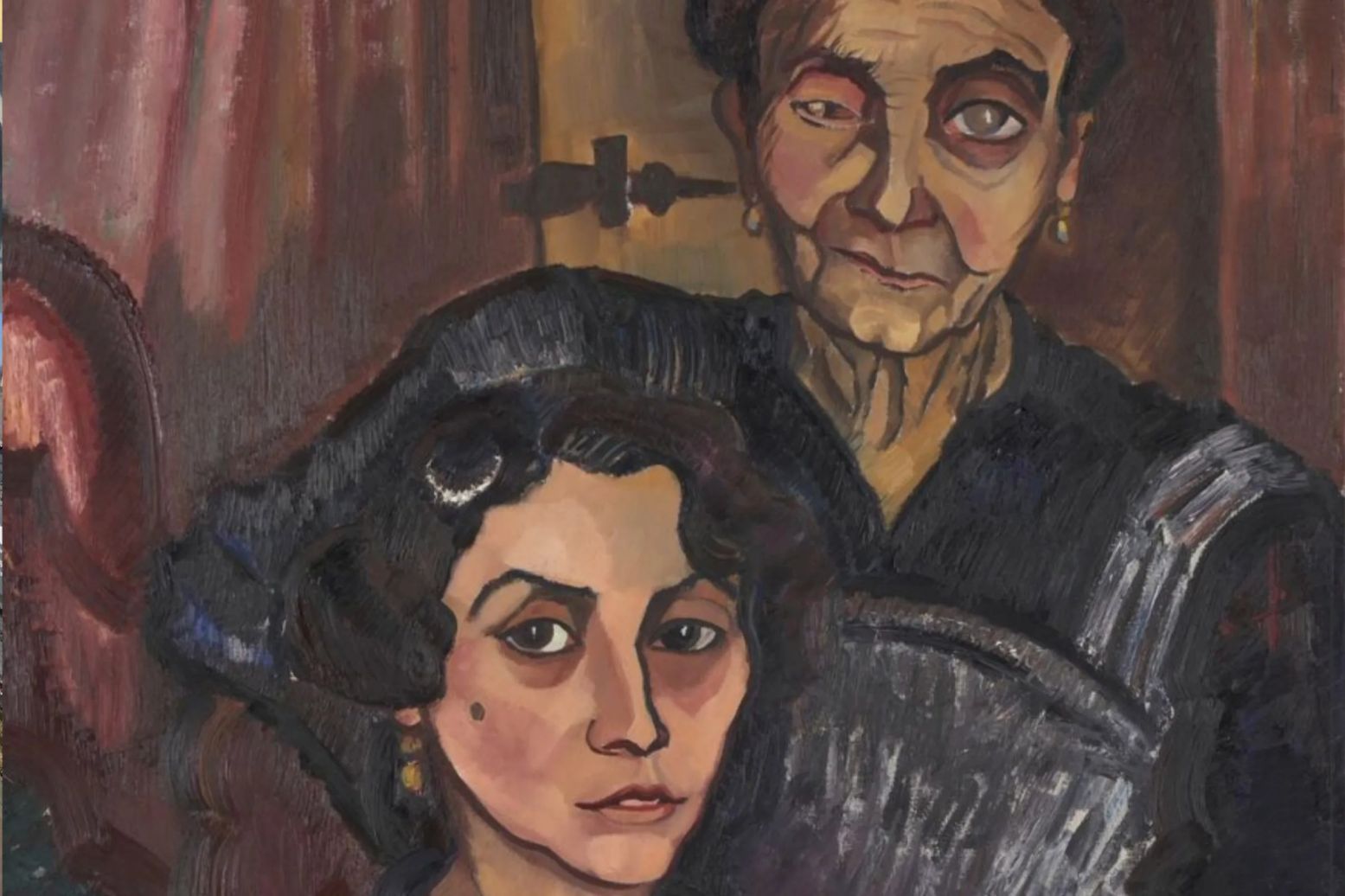 Charley Toorop, De bazin met haar dochter / The Hostess and Her Daughter, 1922. Foto: Kröller-Müller Museum Charley Toorop, De bazin met haar dochter / The Hostess and Her Daughter, 1922. Foto: Kröller-Müller Museum