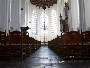 De kerk is gratis te bezoeken. Foto: Sint-Baafskerk